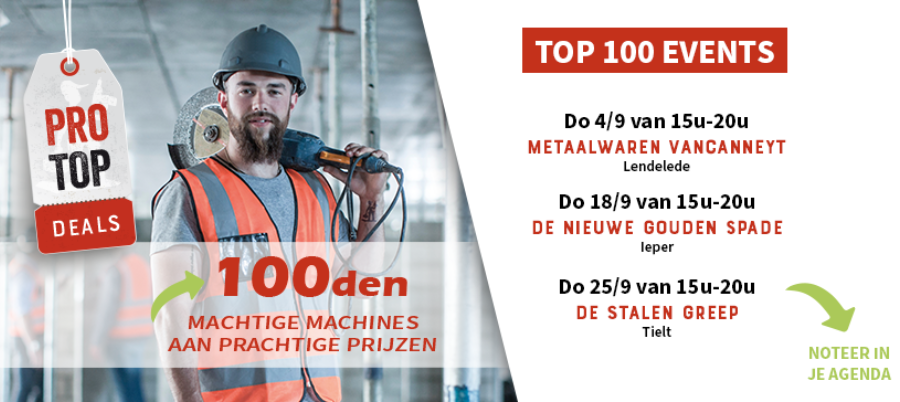 Top 100 events 2025